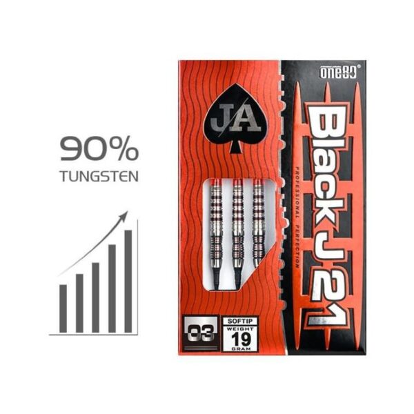 Black J 21 - 03 Softtip 19g