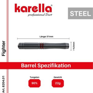 Karella Fighter Steeldarts - Afbeelding 3