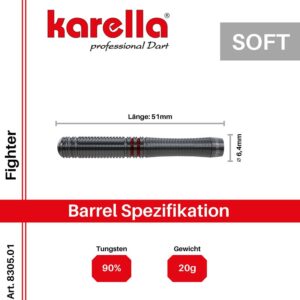 Karella Fighter Softdarts - Afbeelding 3