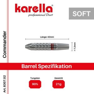 Karella Commander Softdarts - Afbeelding 4