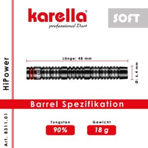 Karella Hi Power Softdarts - Afbeelding 3
