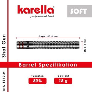 Karella Shot Gun Softdarts - Afbeelding 3