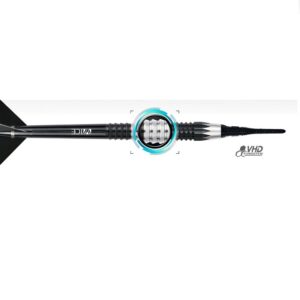 Kho Jun K1 Spike Black Softdarts - Afbeelding 2