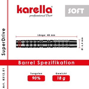 Karella Super Drive Softdarts - Afbeelding 3