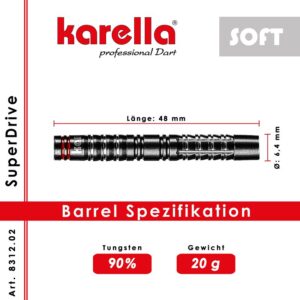 Karella Super Drive Softdarts - Afbeelding 4