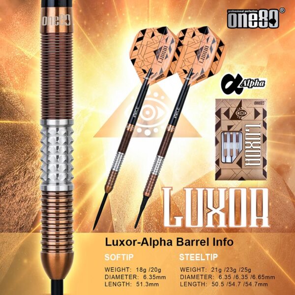 Luxor Alpha softdarts