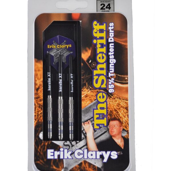 Erik "The Sheriff" Clarys steeldarts