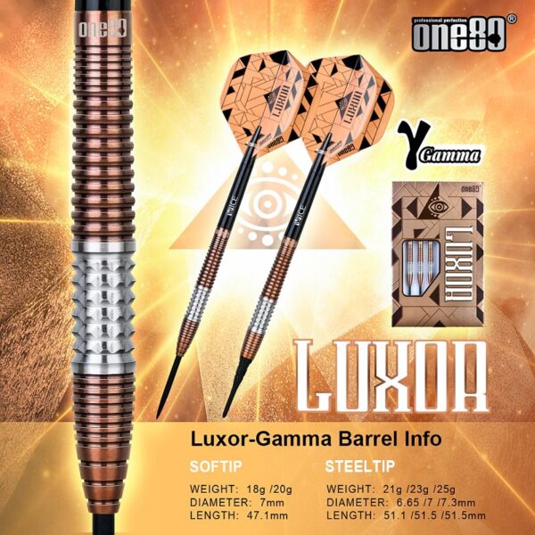 Luxor Gamma softdarts