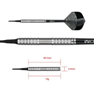 Aaron "The Tiger" Morrison soft darts 19g - Afbeelding 3