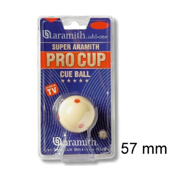 Biljartbal Super Aramith Pro Cup TV 57,2mm