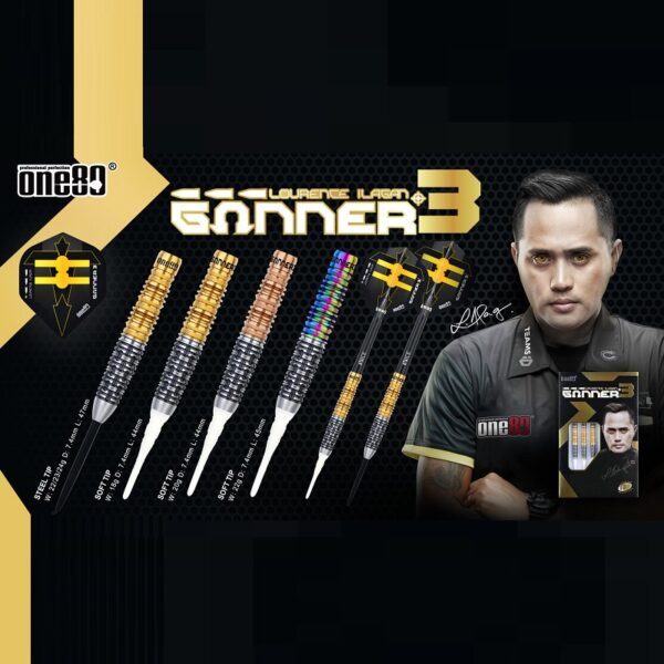 Gunner III Soft Tip Darts