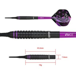 Jelle Klaasen HD Soft Tip Darts - Afbeelding 3