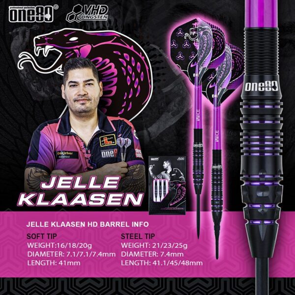Jelle Klaasen VHD Soft Tip Darts