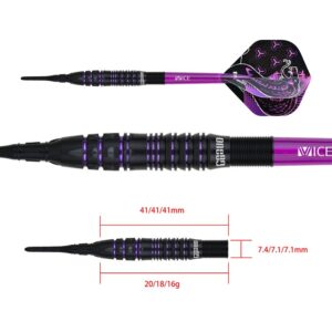 Jelle Klaasen VHD Soft Tip Darts - Afbeelding 3