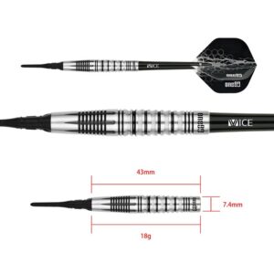 Ed Chambers "Ocelot"soft tip darts V2 - Afbeelding 7