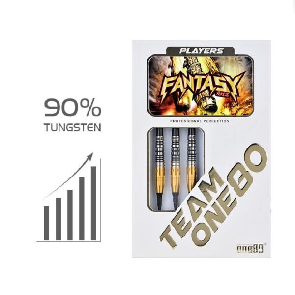 Fan Texi Fantasy Soft tip darts black/gold
