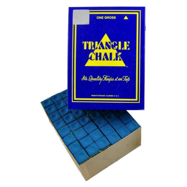 Biljartkrijt Triangle blauw 144