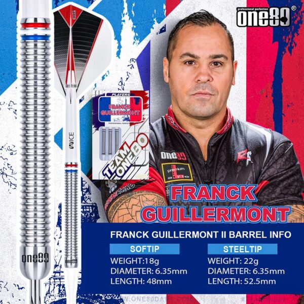 Franck Guillermont Signature Dart II Soft tip