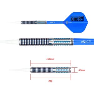 Tanja Bencic Signature Dart Sensation Blue Softip - Afbeelding 6