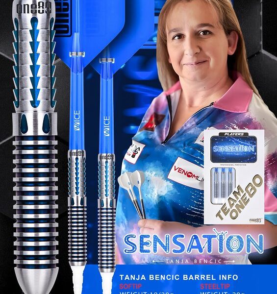 Tanja Bencic Signature Dart Sensation Blue Softip