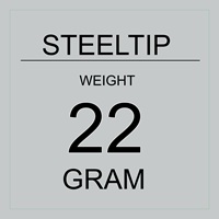 Z Gewicht sticker voor dartsverpakking